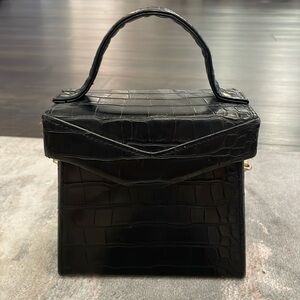 Black Snake Skin Inspired bag